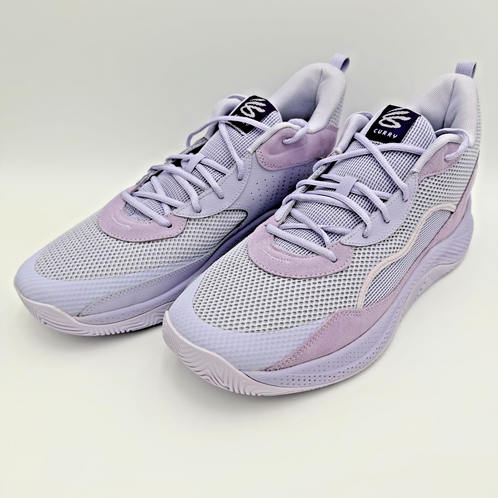 Under Armour Shoes Men’s Size 15 Purple Curry 3Z 24 SDE Basketball Sneakers