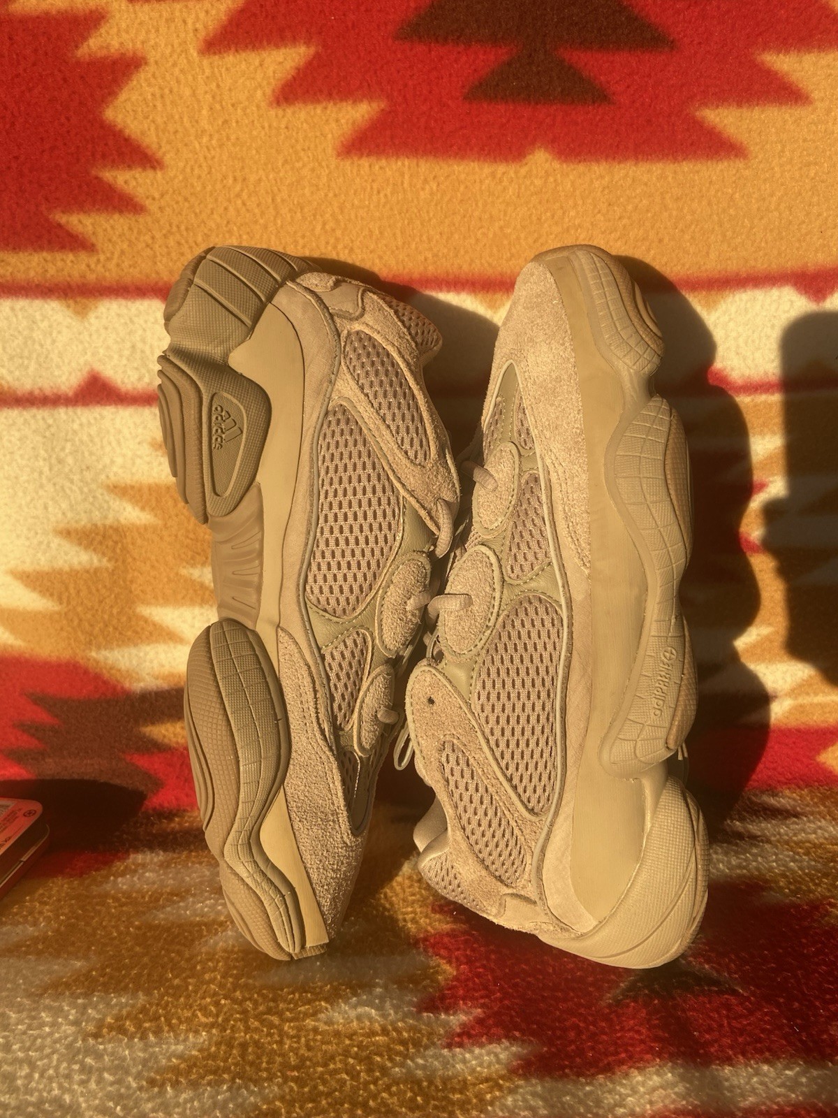 adidas Yeezy 500 Taupe Light Beige Suede Sneaker No Box GX3605 Mens 9.5