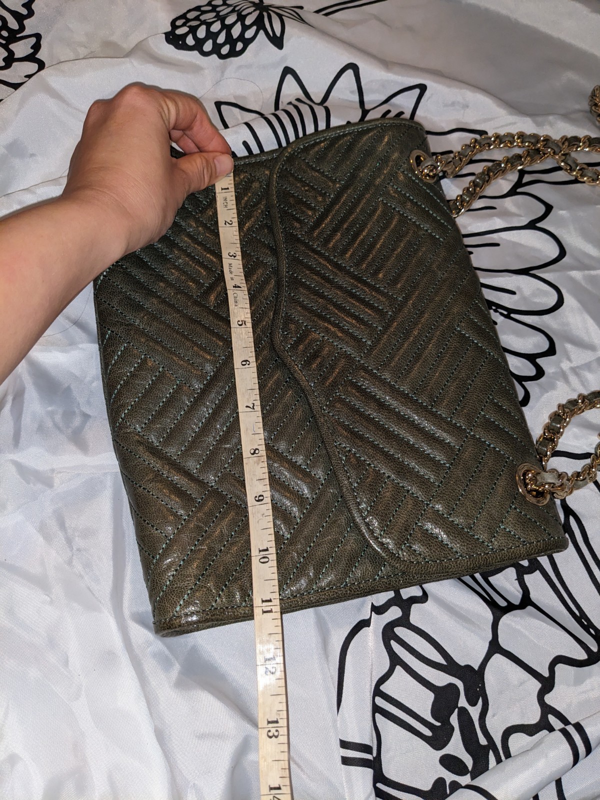 Rebecca Minkoff quilted shoulder bag Olive Green