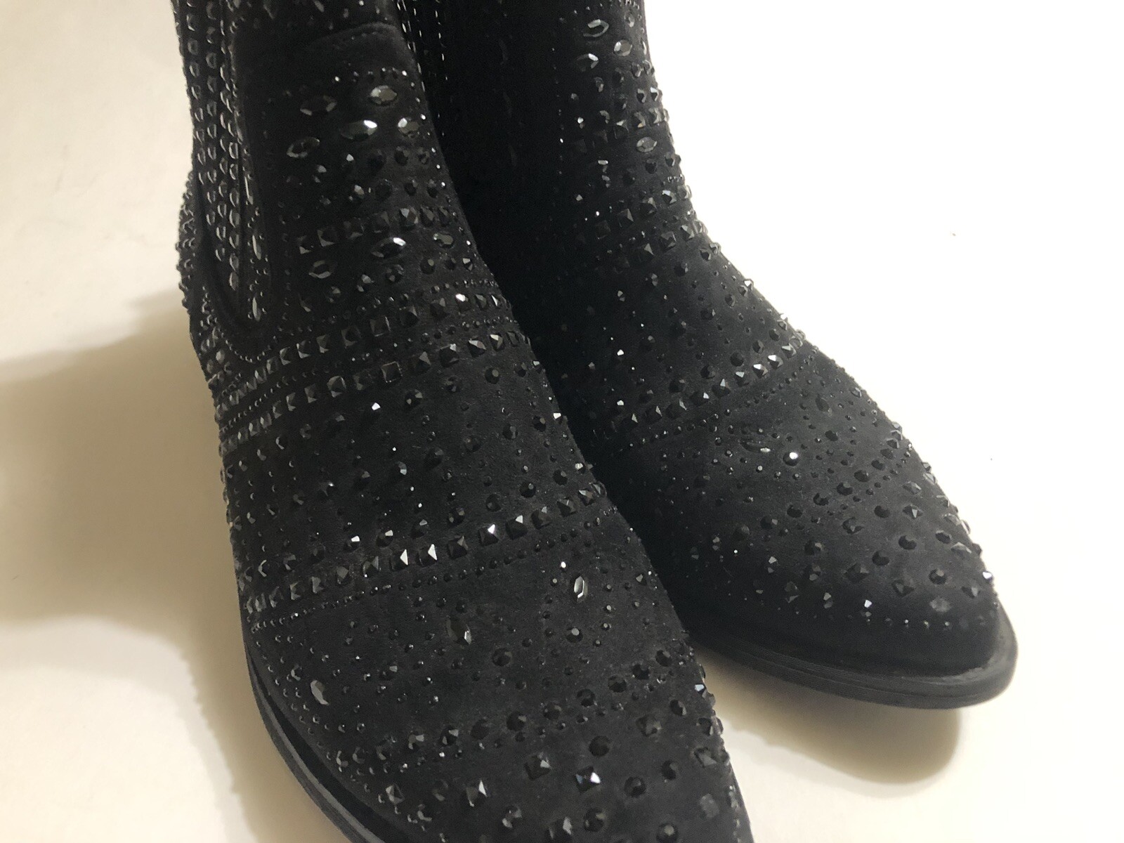 Limelight Jollene, Black Boots – Size 9.5 – Man-Made Material, Pre-Owned