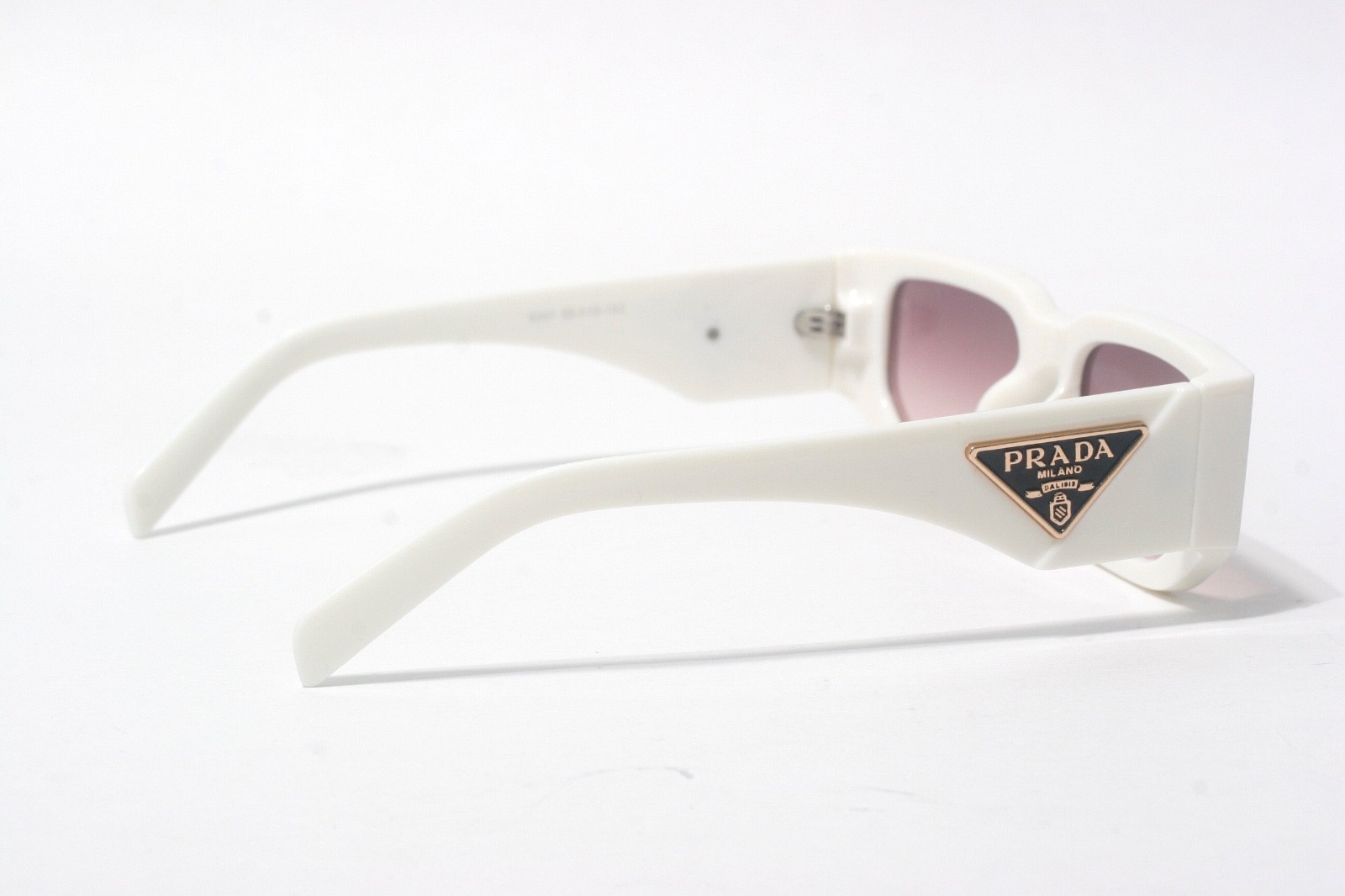 Prada 8297 Brown Fade/ Shiny White Sunglasses 55[]18-142