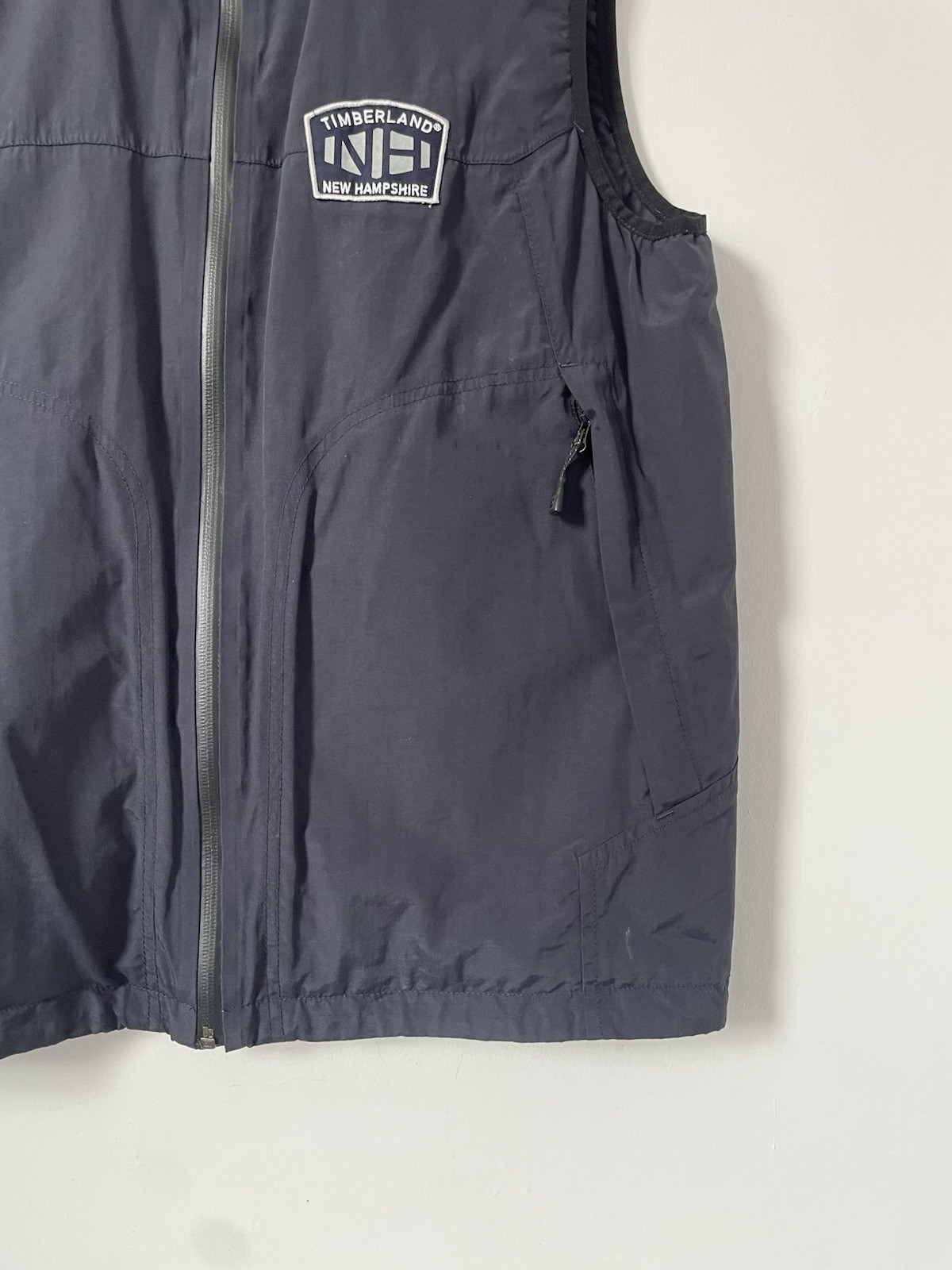 Timberland Gilet Large Waterproof Breathable Lined Blue