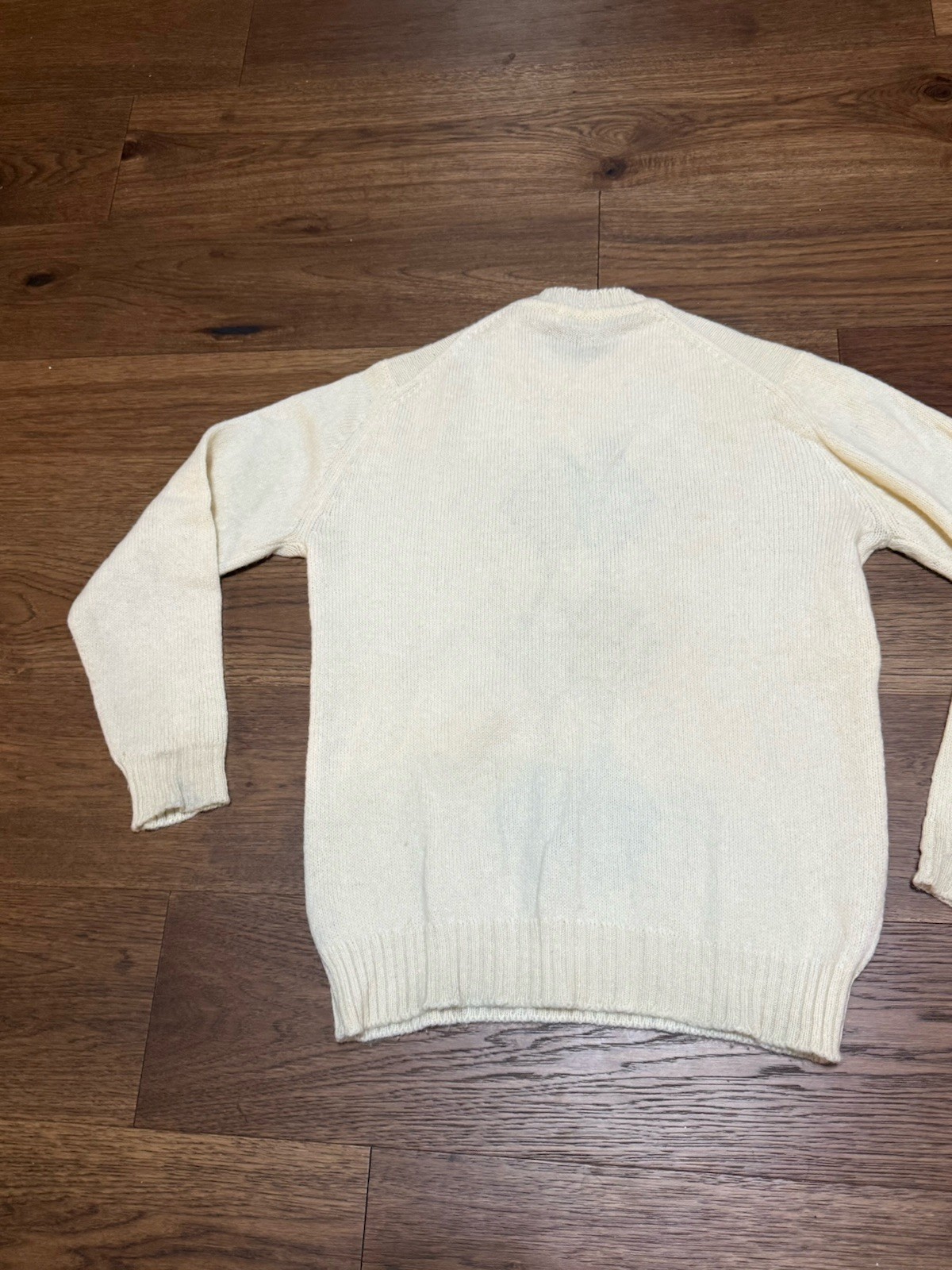Vintage 100% Pure Shetland Wool Sweater Men’s Size Medium Scotland 107 Cm 42”