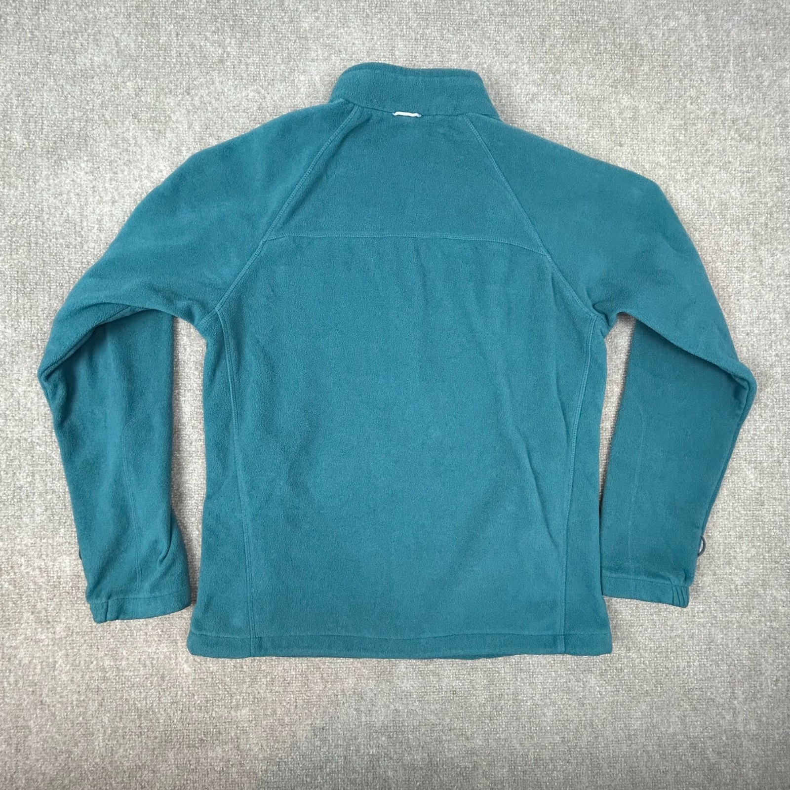 Columbia Interchange Fast Trek II Fleece Jacket Mens Medium Blue Thumb Loops
