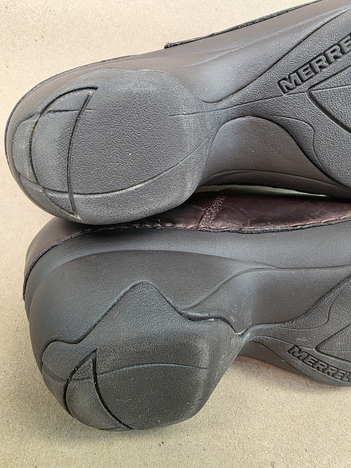 Merrell Emma (Sz 7) Brunette Water Resistant Clog Oiled Leather Slip-on Shoes
