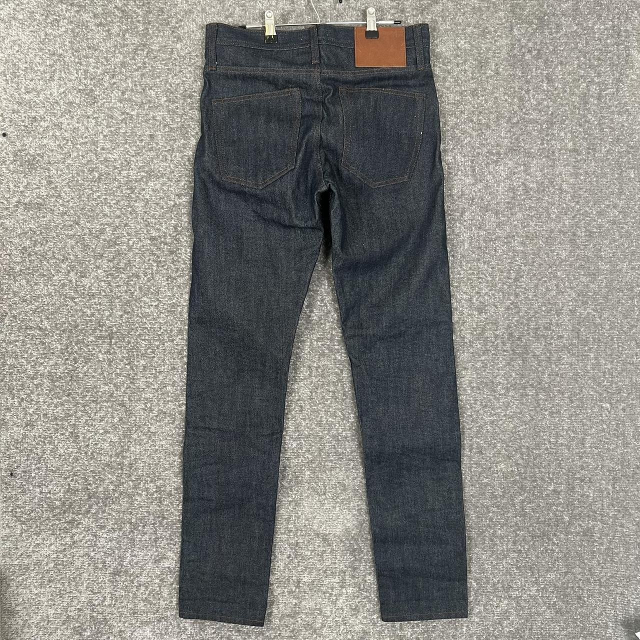 Unbranded Brand 14.5 Oz Selvedge Jeans Men 30 (31X33) Blue Tight Fit Ub401 Denim