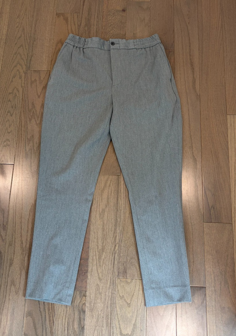 J Crew Pants Mens 32×32 Gray Stretch Tech Twill Slim Chino Travel Casual