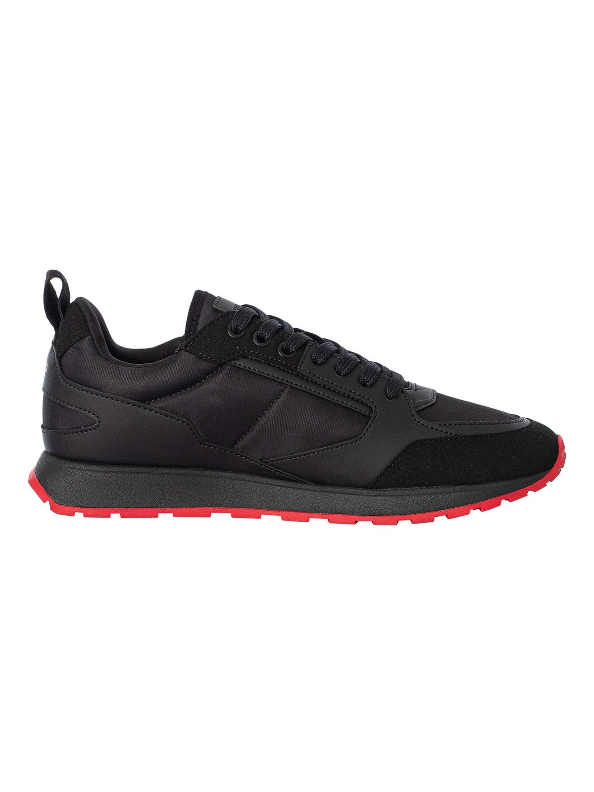 HUGO Men’s Icelin Running Trainers, Black