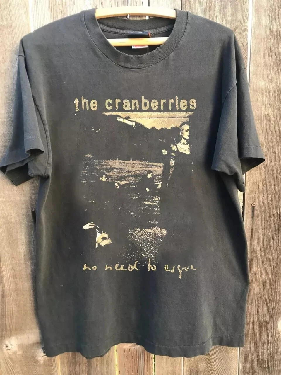 The Cranberries 1995 Tour Vintage Rock Band Graphic T Shirt Charcoal S-5XL