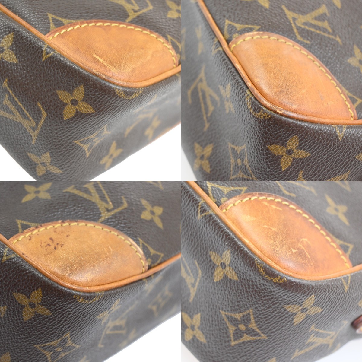 LOUIS VUITTON Trocadero 27 Shoulder Bag Monogram Leather Brown M51274 05YH982