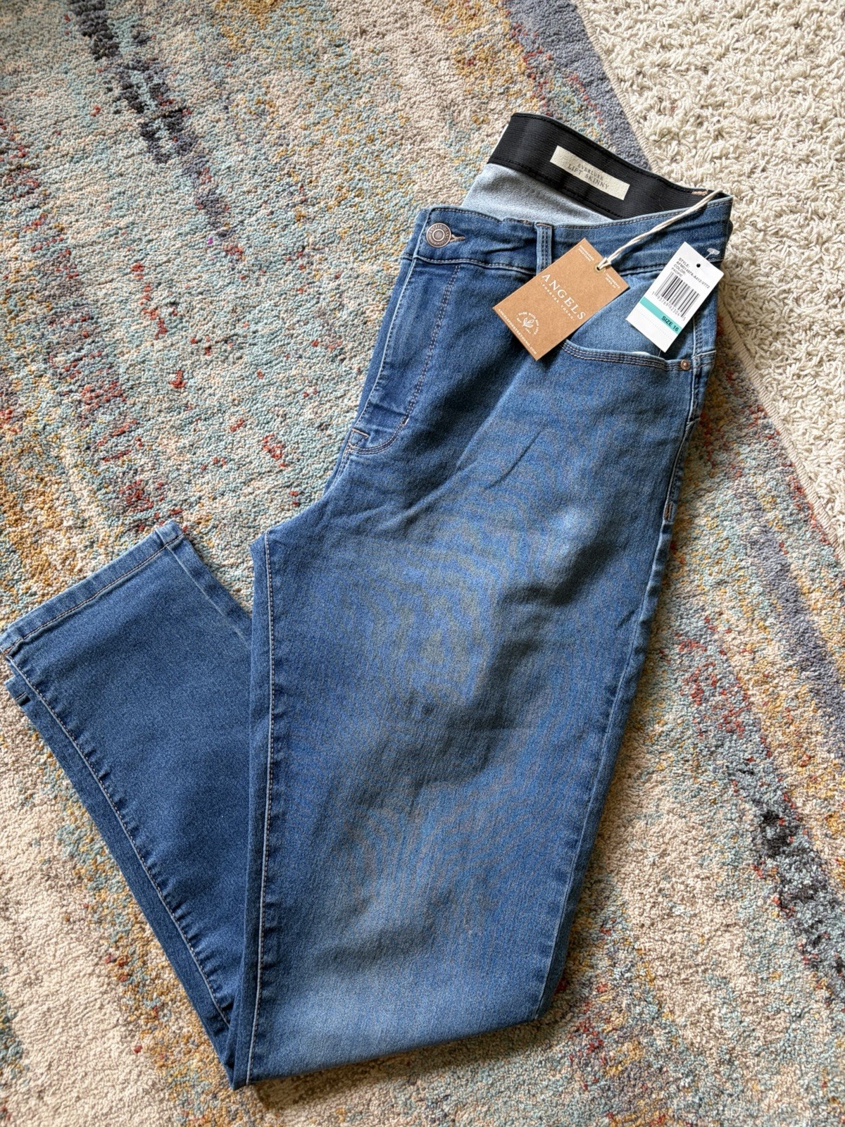 Angels Forever Young Lift Mid rise Skinny Jean Size 16