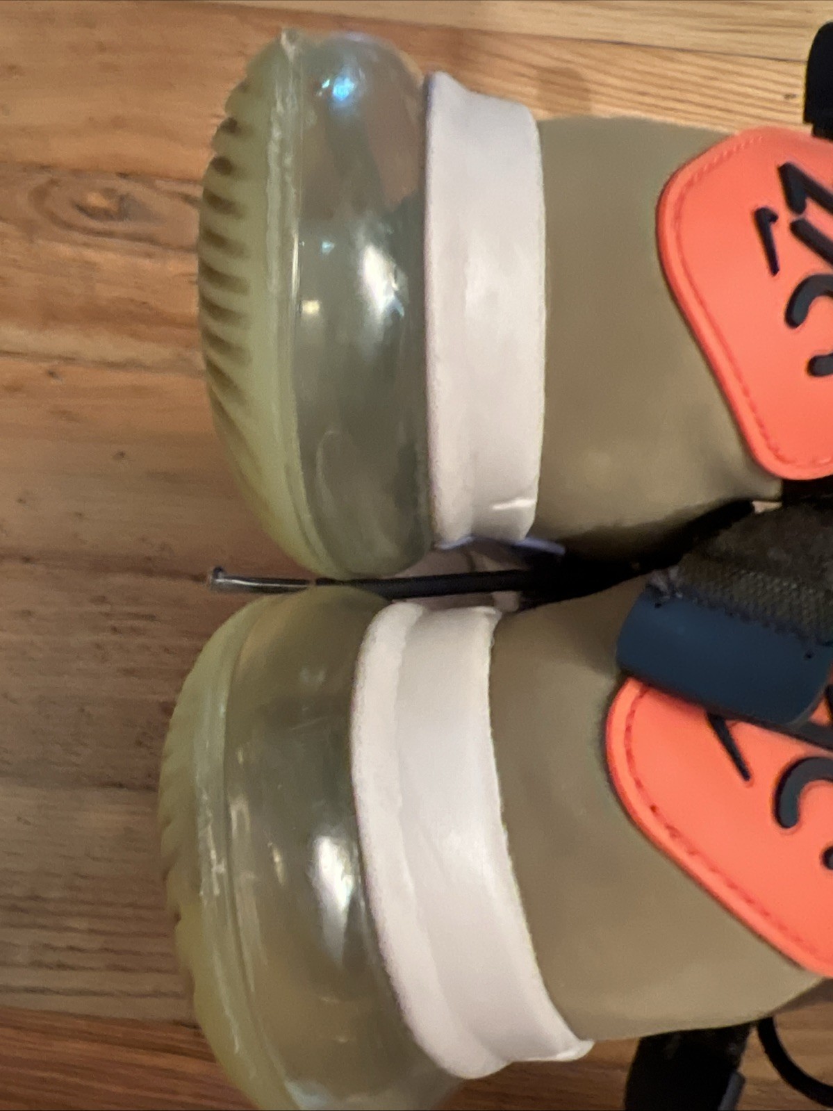 Nike Air Max 270 Bowfin Khaki Olive Black Orange US 7 Men EUR 40 Trail AQ8764
