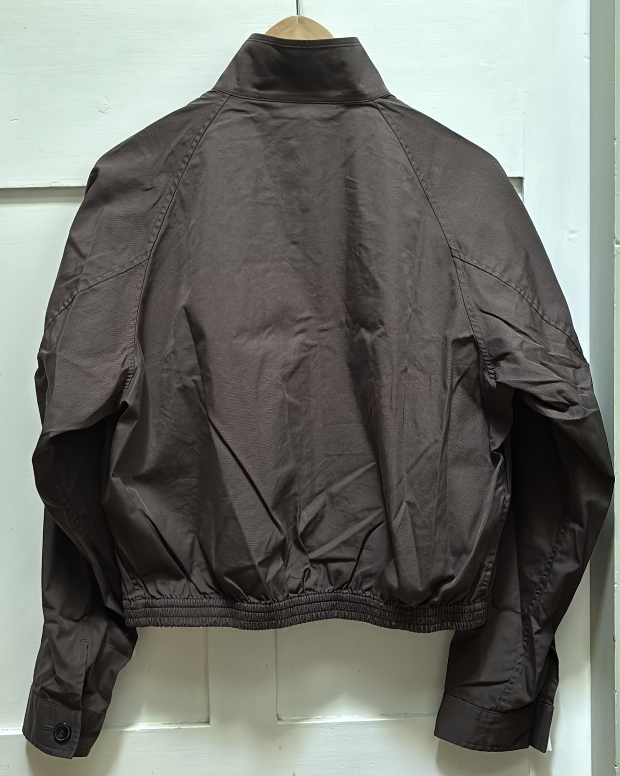 Uniqlo U Cotton Blend Short Blouson Size (S) Small 39 Dark Brown BNWT