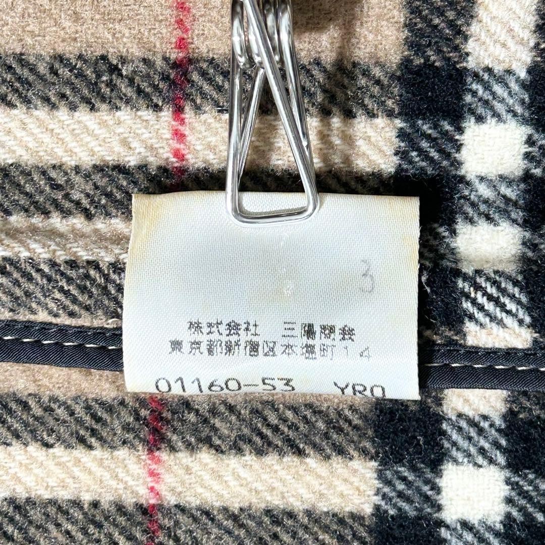 Burberry London All Over Nova Check Duffle Coat L