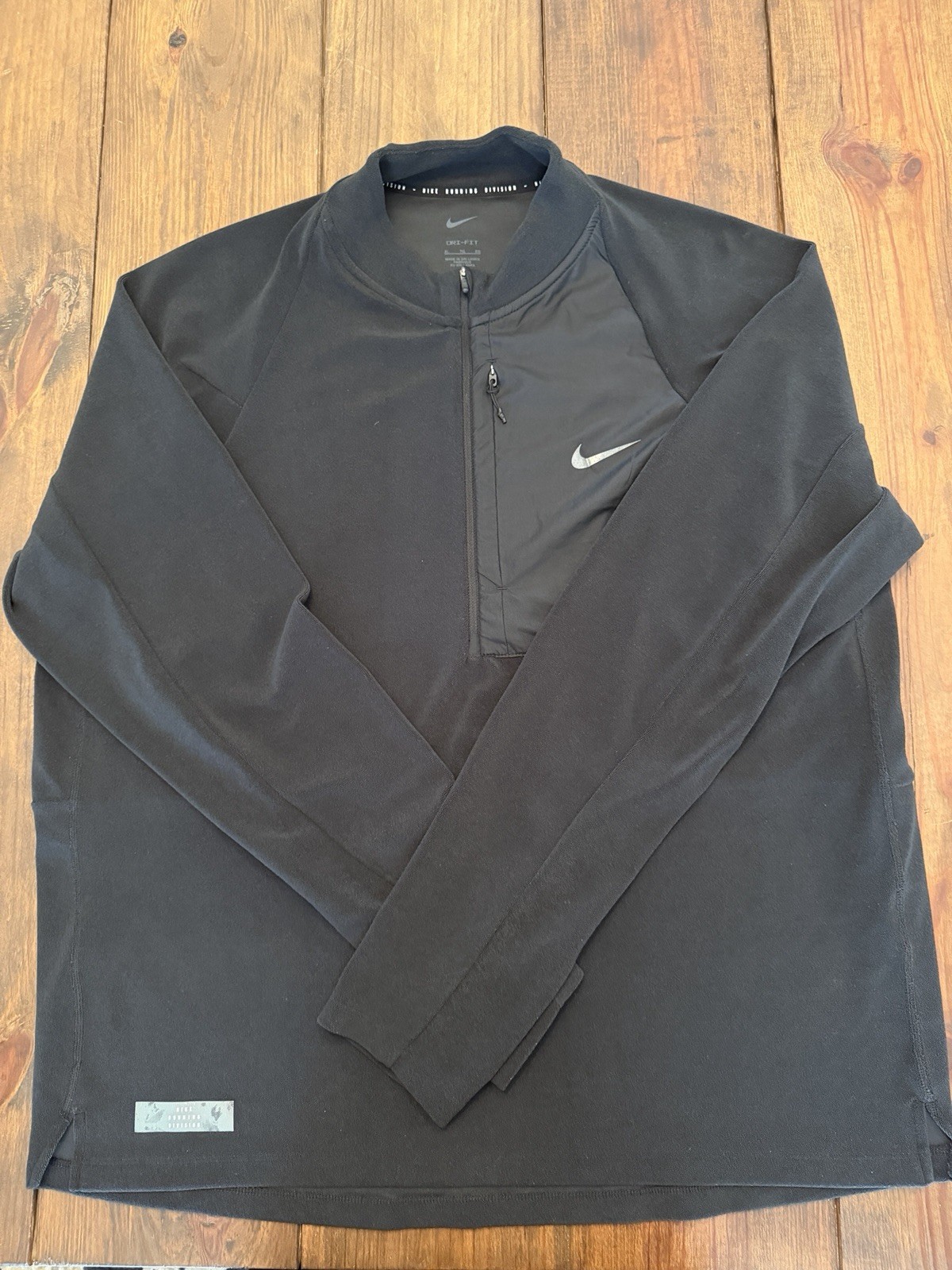 Nike Men’s Dri-FIT Running Division 1/2-Zip Mid Layer Running Top XL FB8540-010