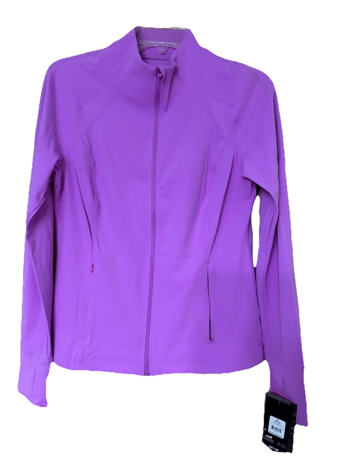 Avia NWT Pink Nylon Core Athletic Jacket Lightweight Full Zip Women’s Medium