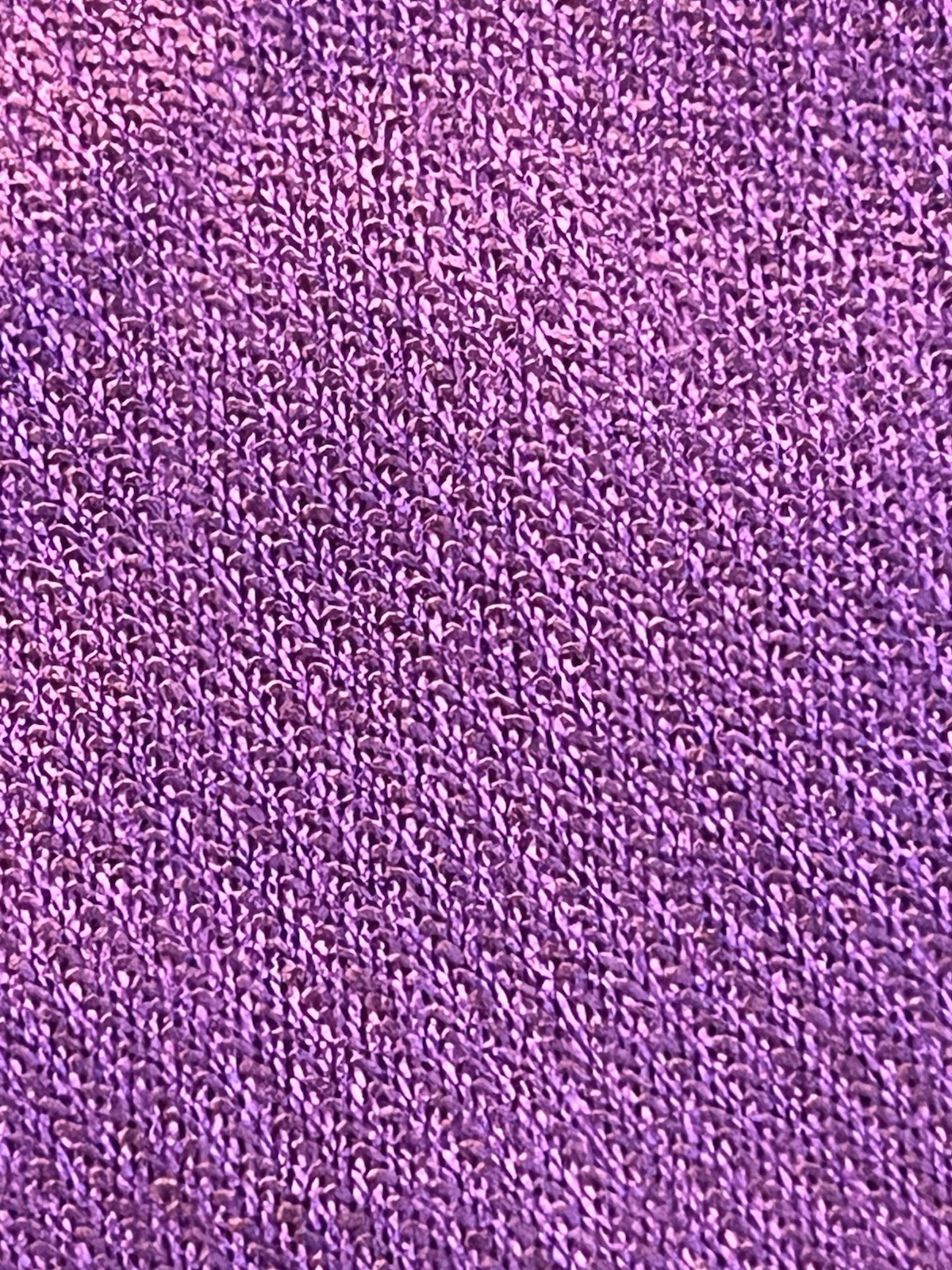 100% Pashmina Scarf Wrap Shawl Purple Sheen 4” Fringe 69”x 27.5” Approx Tag New
