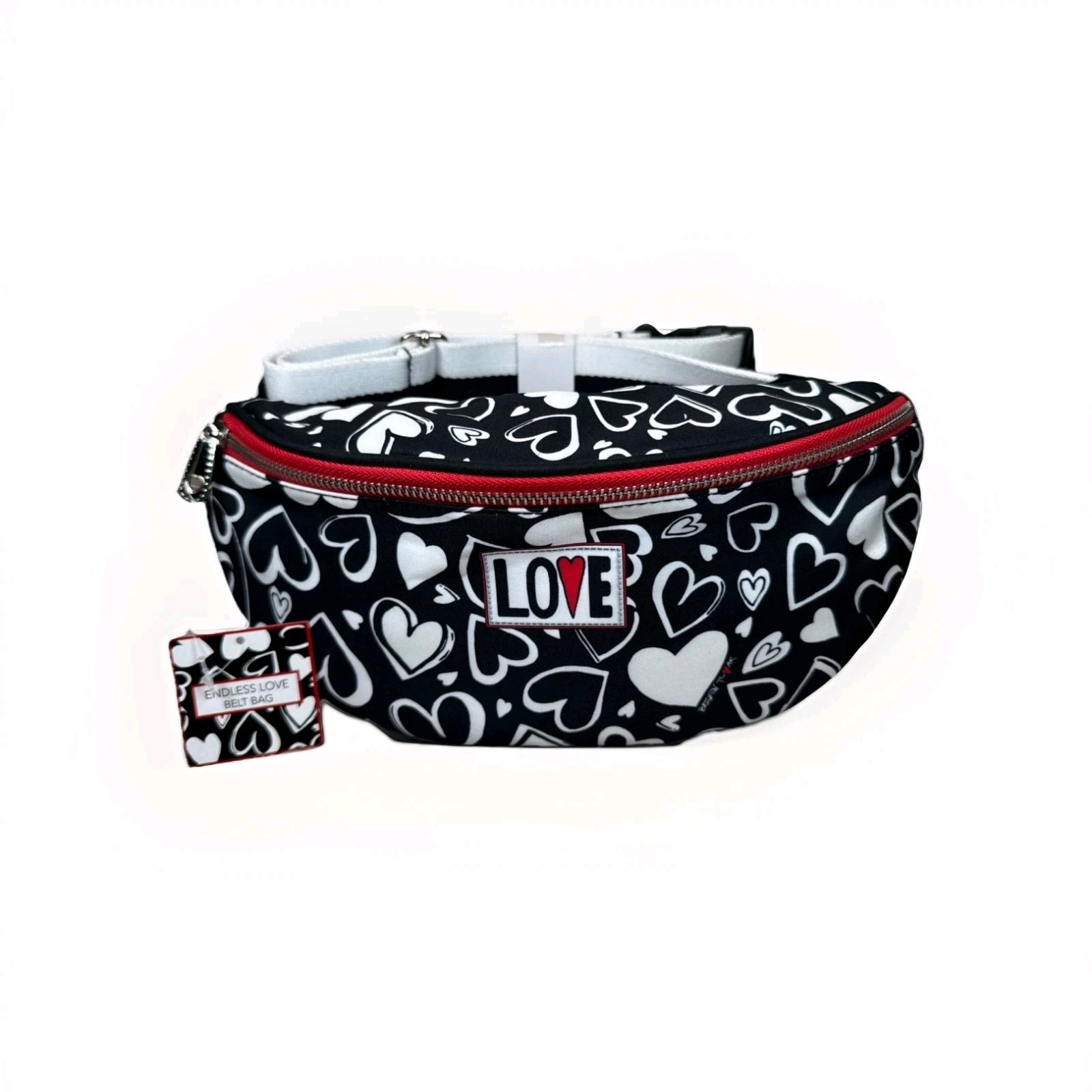 Brighton ENDLESS LOVE Belt Bag Hearts Crossbody Sling Limited Edition NEW NWT ❤️