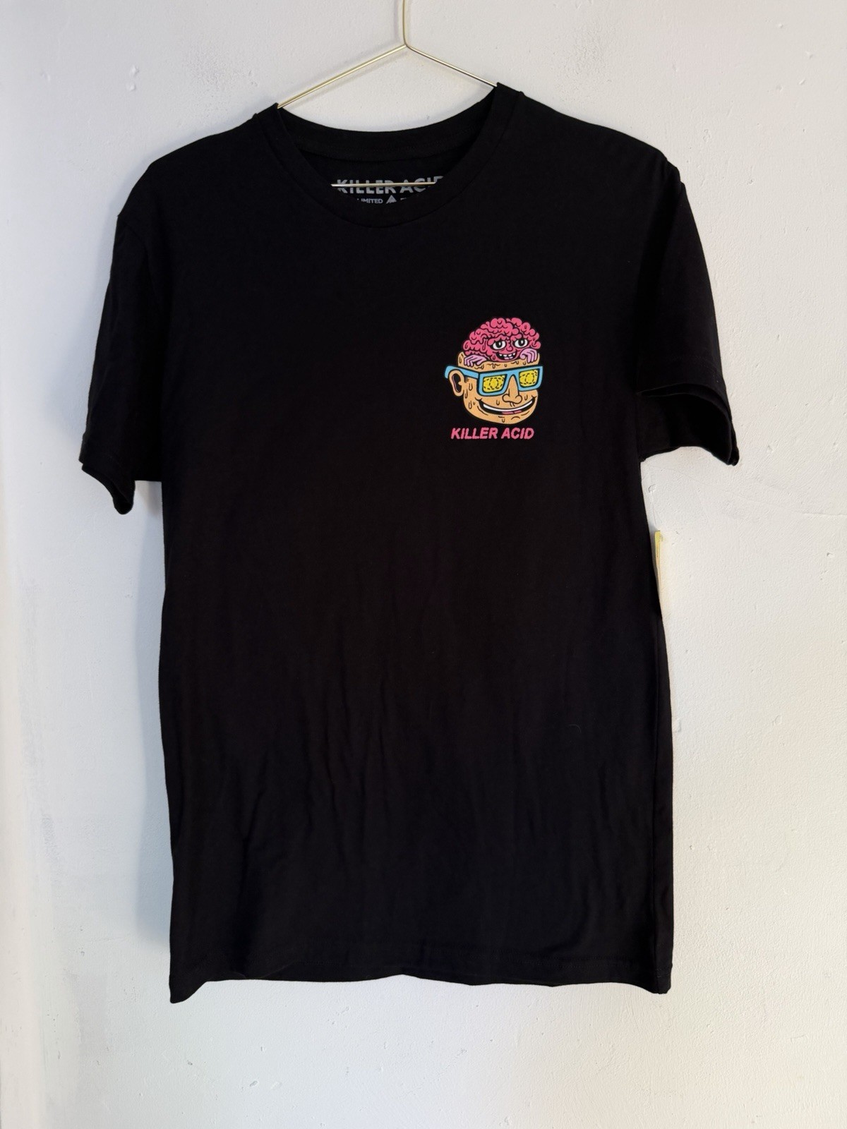 Killer Acid Limited Edition T Shirt Top Small Black Rare New with tags Graphic