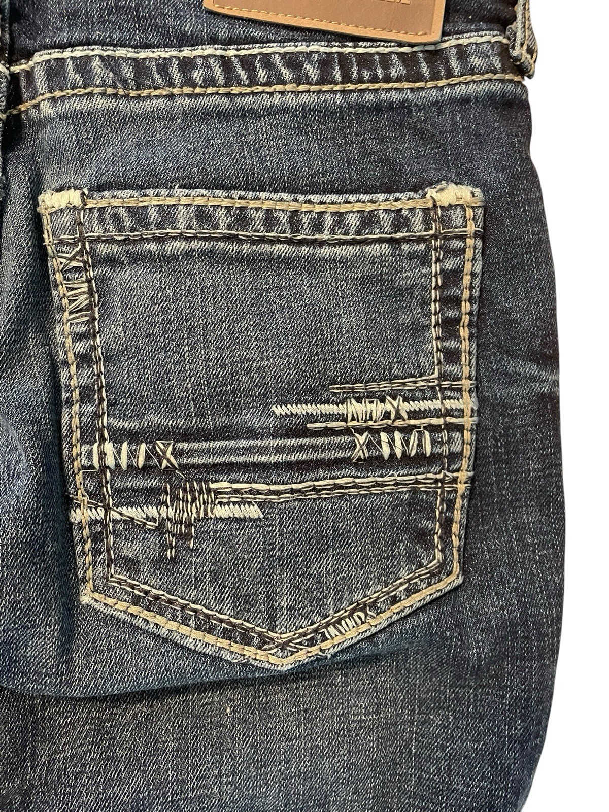 Ariat Men’s Blue Jean M5 Straight Fit Straight Leg Jeans 28X32 Gambler Model EUC