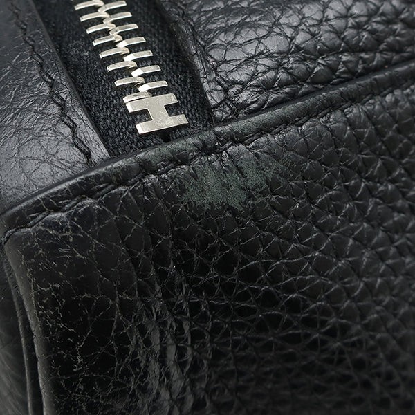 Hermes Lindy 30 2WAY Bag Handbag Black Unisex #HDB141