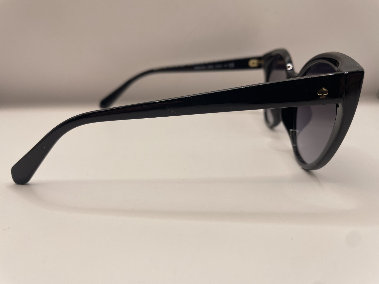 KATE SPADE SAMANTHA/S 807 BLACK CAT EYE SUNGLASSES 54-20-140 NEW