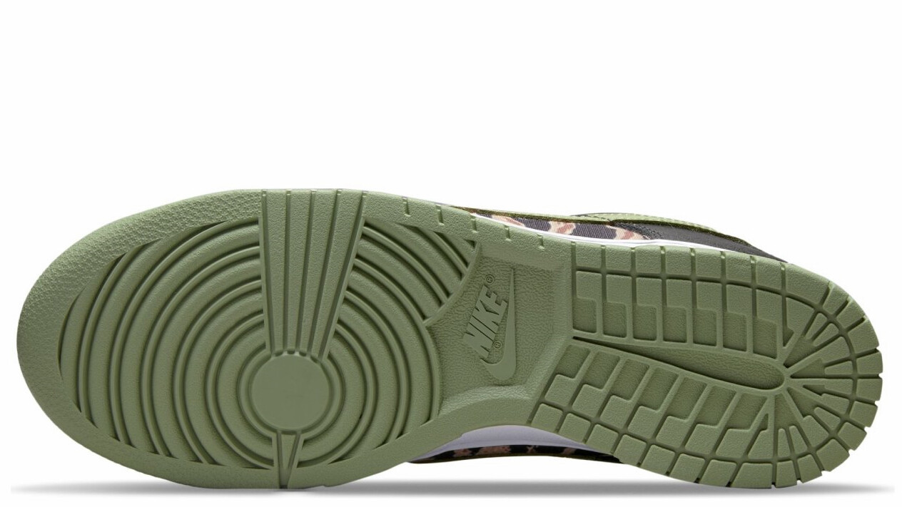 Nike Dunk Low SE “Crazy Camo” Black/Oil Green-White DH0957-001 Size 7-11 NEW