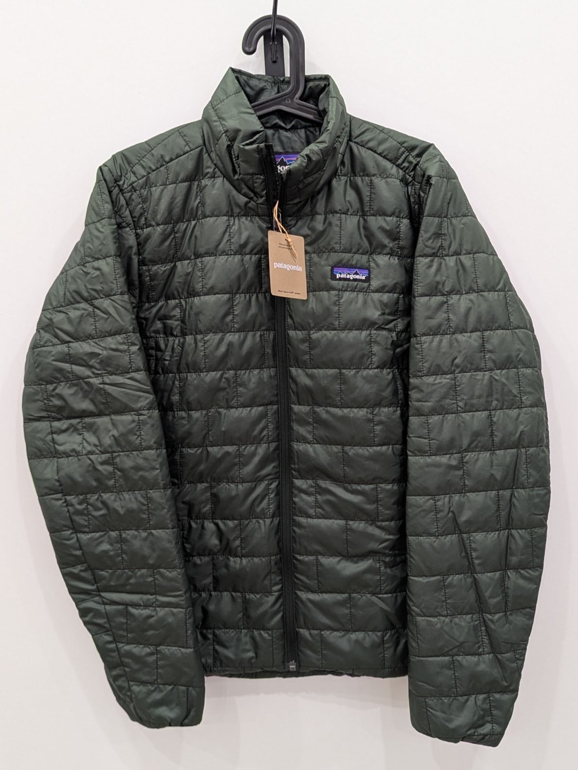 Patagonia Men’s Nano Puff Jacket Small – Old Growth Green #84213