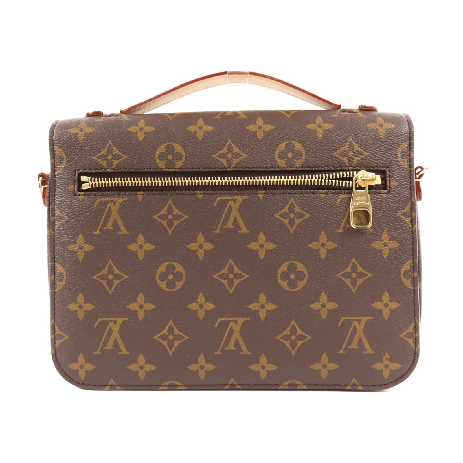 LOUIS VUITTON LV GHW Pochette Metis MM 2 Way Bag M44875 Monogram Brown