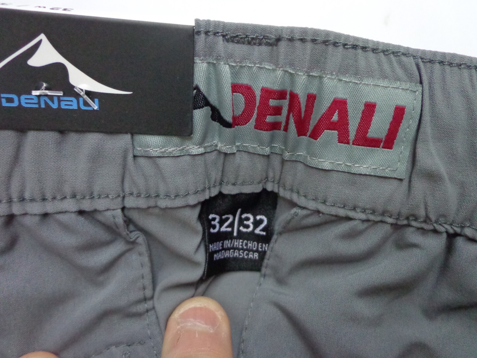 DENALI Sterling Silver Technical Stretch Pants Flex Waist 32/32 NEW MSRP $54