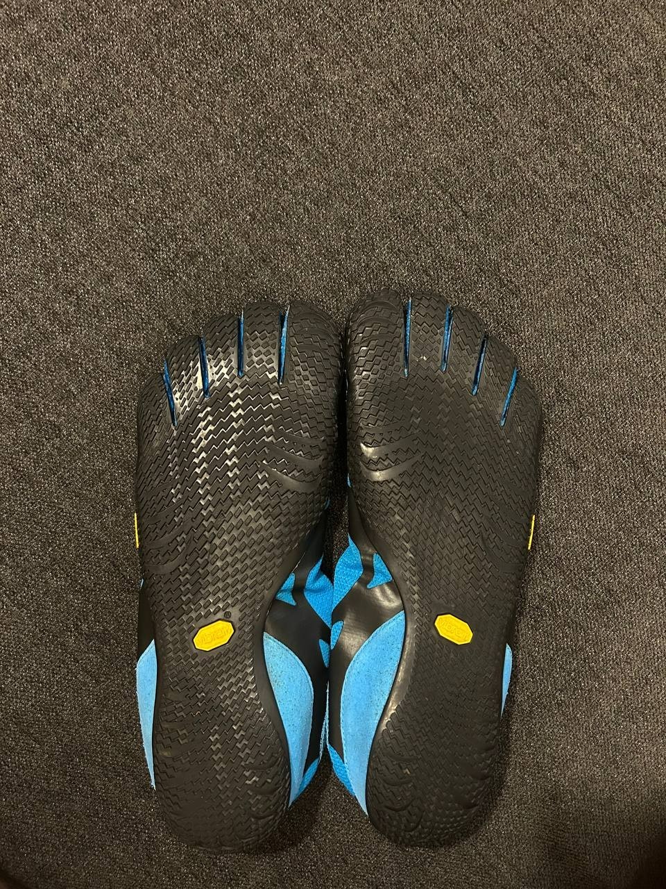 Vibram FiveFingers KSO EVO Blue Minimalist Shoes Size 46
