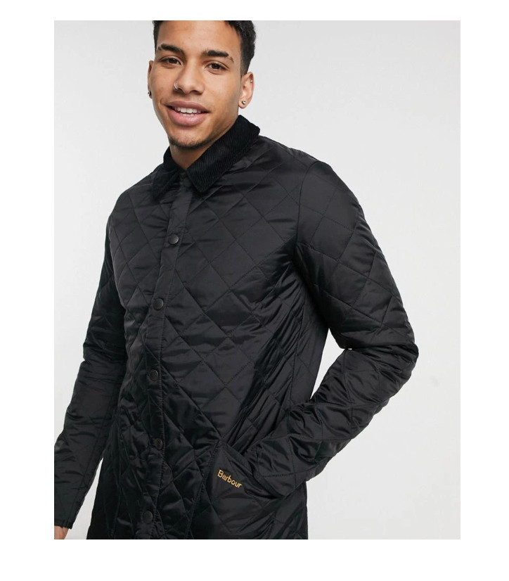 Barbour Heritage Liddesdale Quilted Jacket MSRP $ 260 in Black
