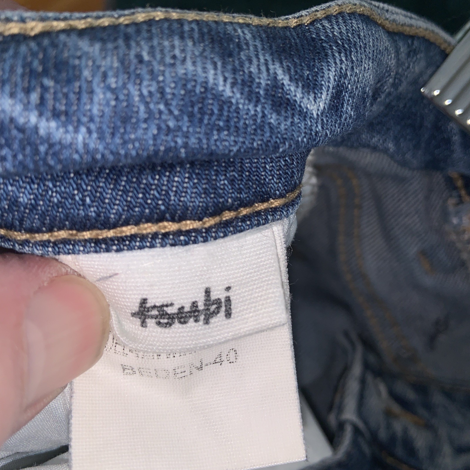 Ksubi Jeans Men Size 40 Model Van Winkle Hunter Button Fly