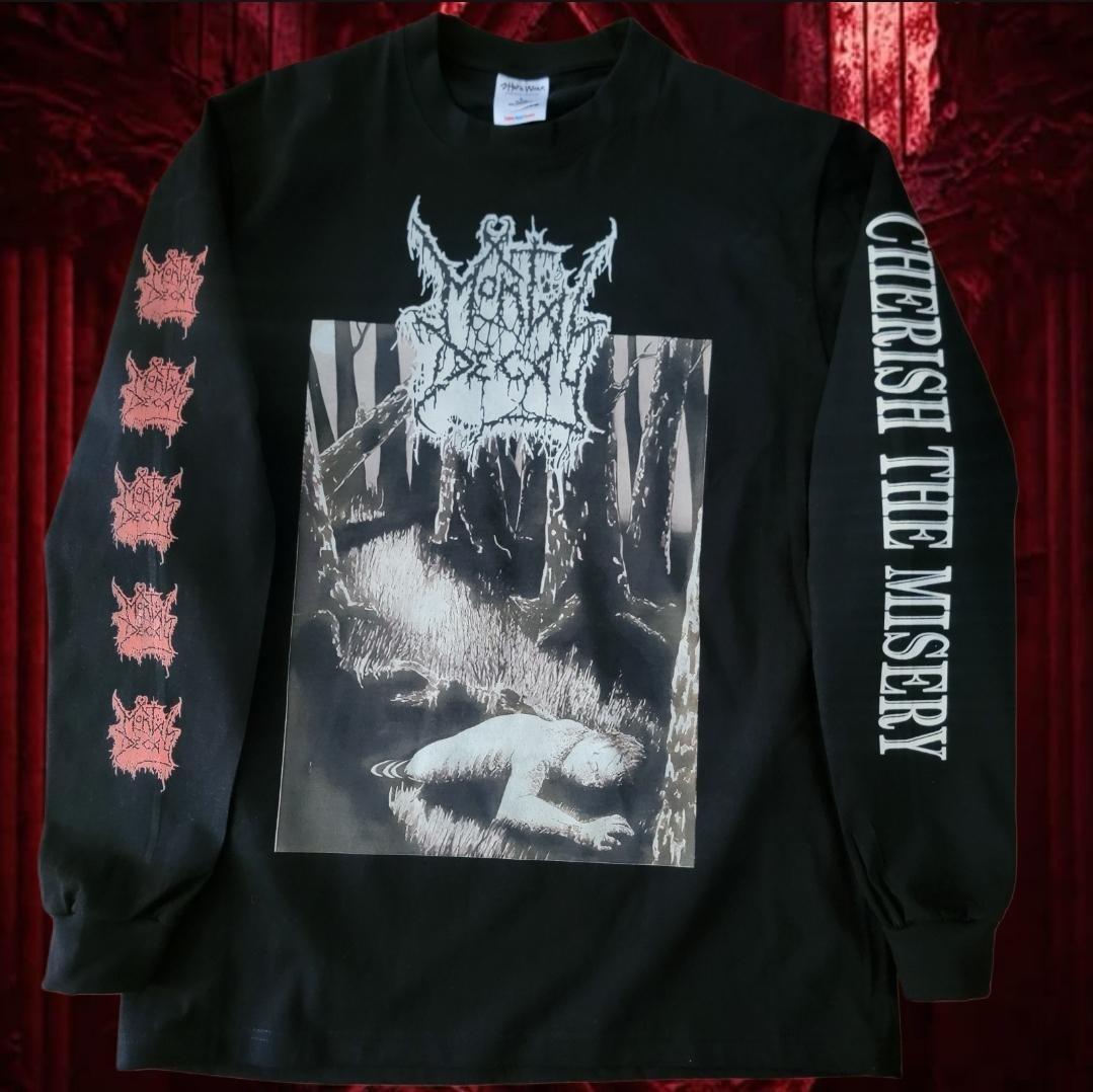 Mortal Decay Grisly Aftermath Long Sleeve T-Shirt Tee REPRINT Small to 5xl