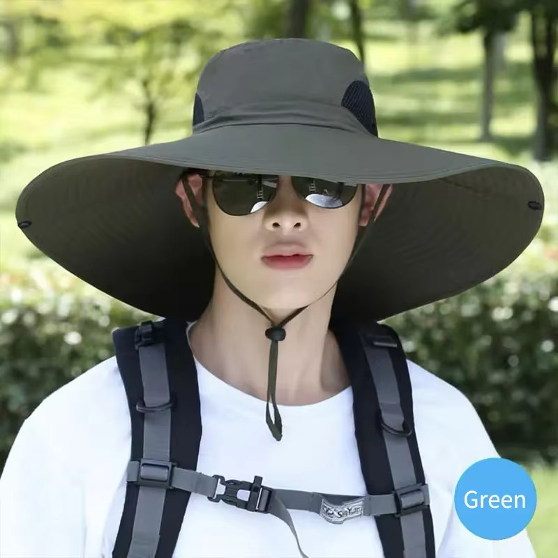 UV Protective Sun Hat- Breathable Wide Brim for Men/Women,Summer Fishing&Camping