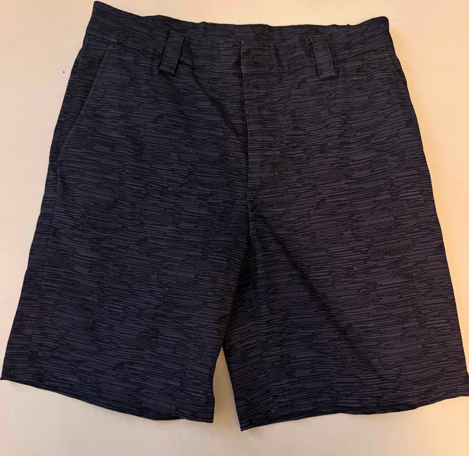 Slazenger Men’s Golf Shorts Black Patterned 8.5″ inseam Size 30