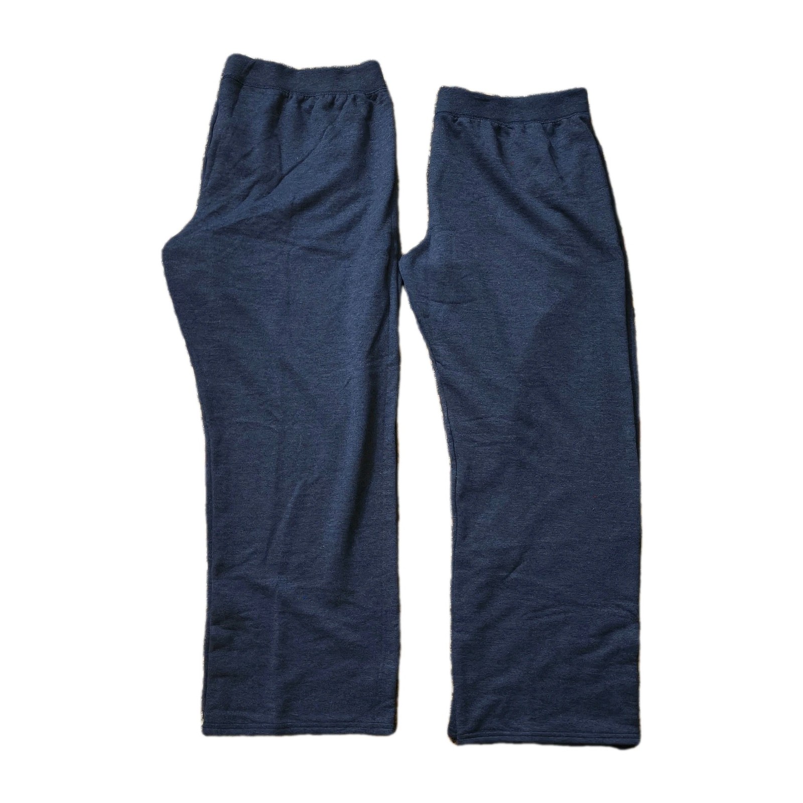 Hanes Fleece Sweatpants ComfortSoft EcoSmart Womens Open Bottom Leg S-2XL