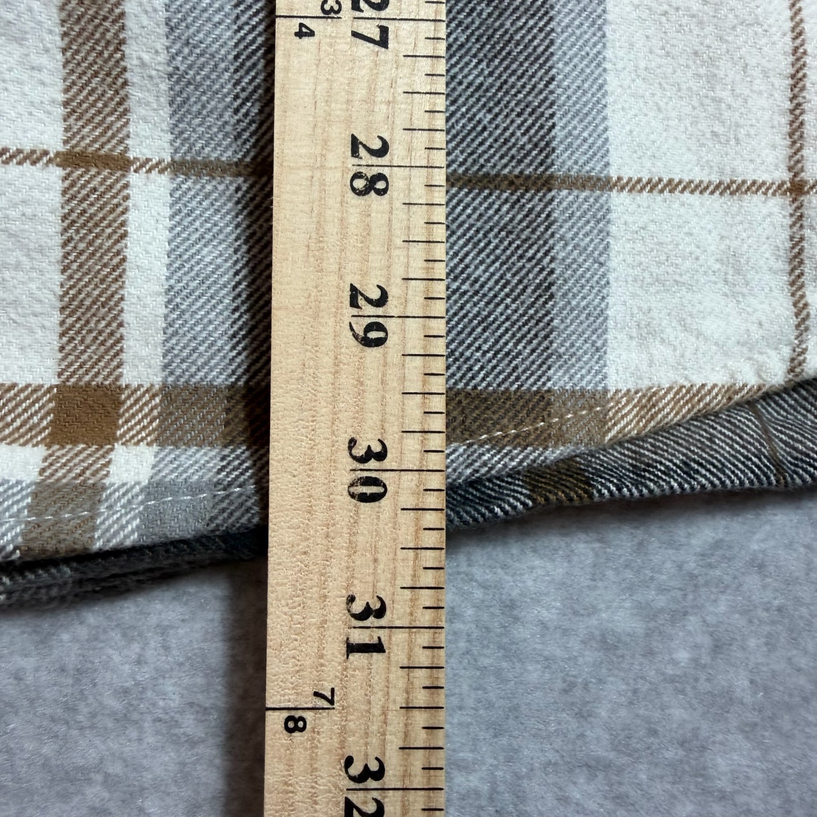 Red Head Heavyweight Flannel Shirt Men’s XLT Brown Black Plaid Cotton Workwear
