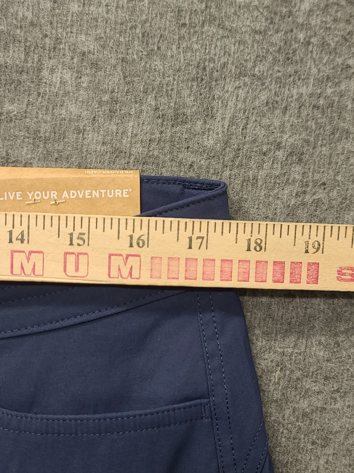 Eddie Bauer Capri Pants Womens 12×22 Rainier Regular Fit Hiking Gorpcore