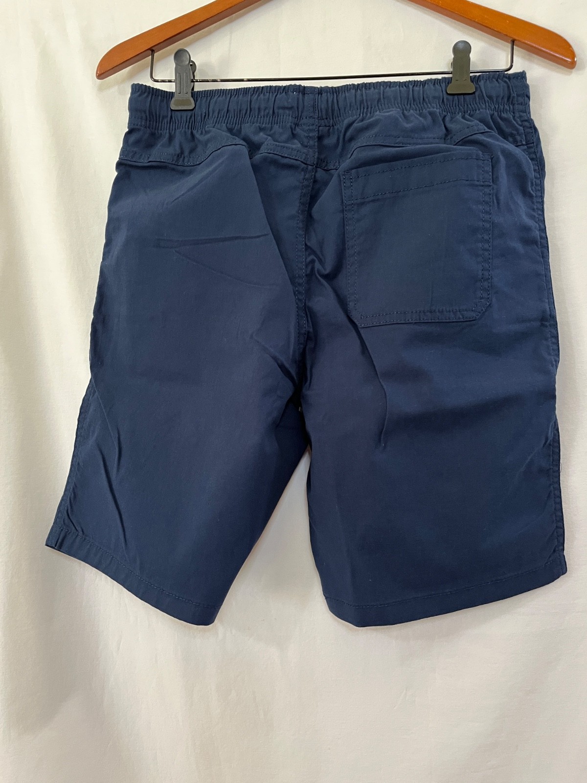 New Wonder Nation Boy Pull on Shorts Navy Blue Cove woven School Comfort U pick