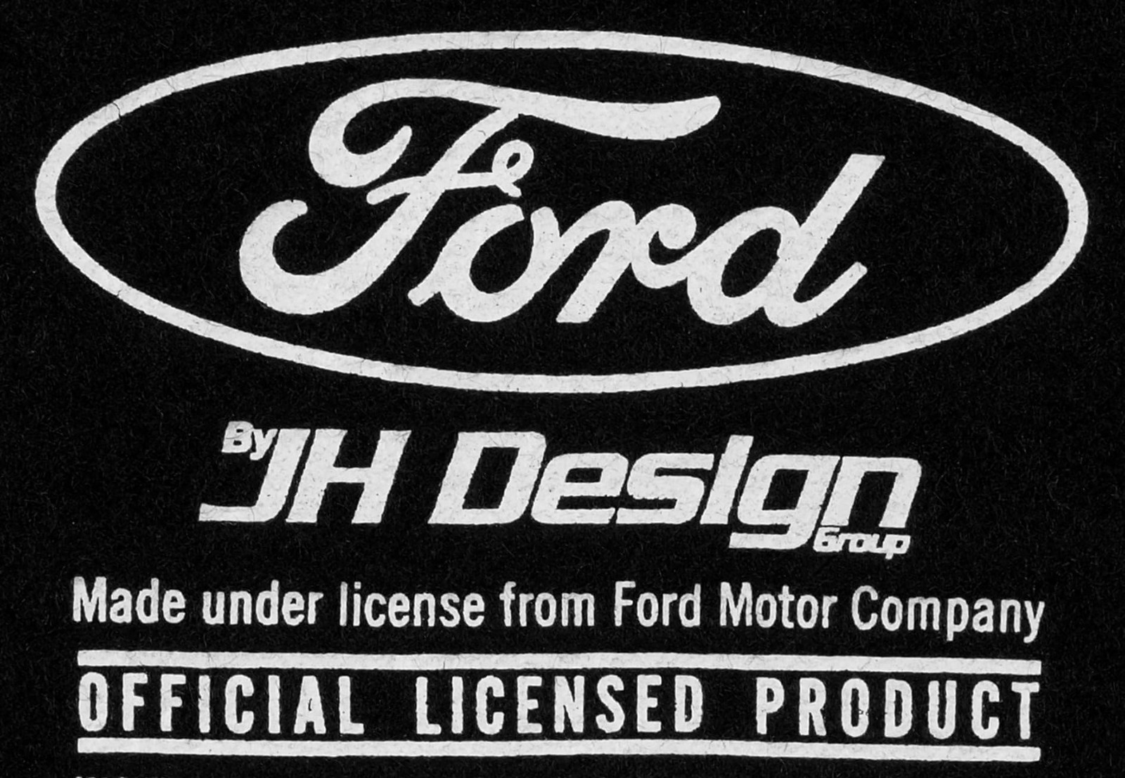 JH Design Ford Mustang Hoodie Men’s Black Licensed Sweatshirt