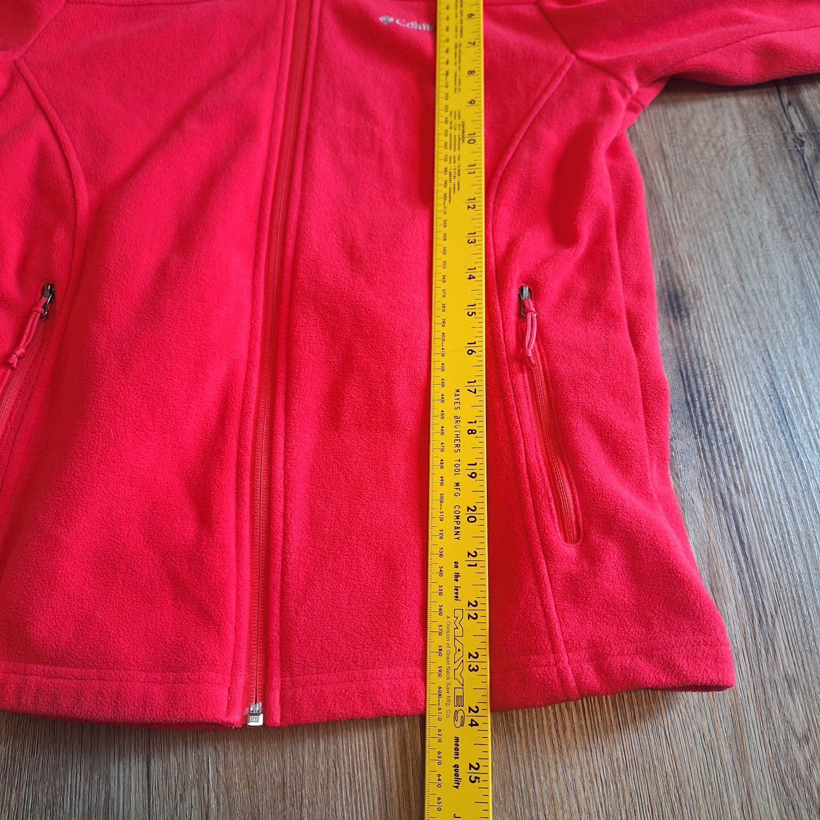 Columbia Womens Fast Trek II Full Zip Fleece S Jacket Reddish Layers Outdoors