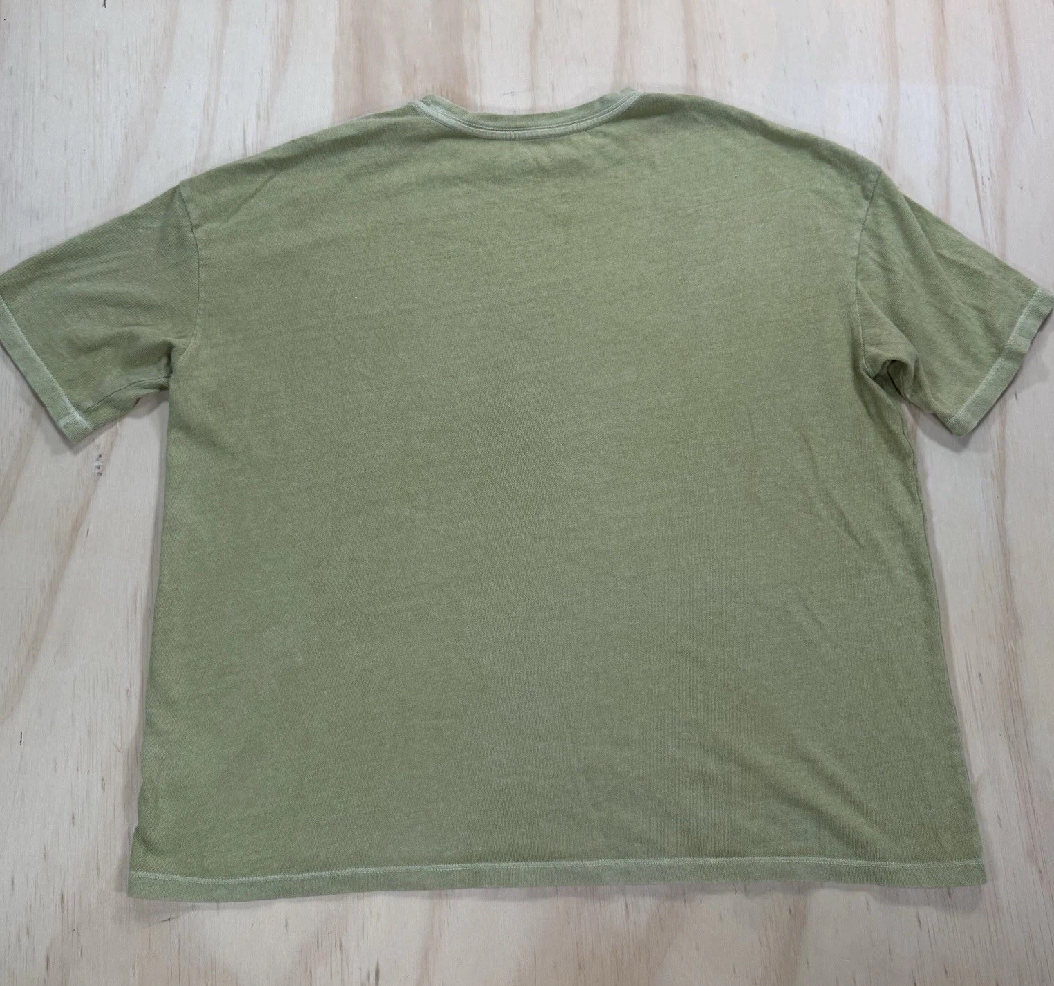 VTG BILLABONG Green Oversized Graphic T-Shirt Mens Sm Cropped Surfing Beach 90s