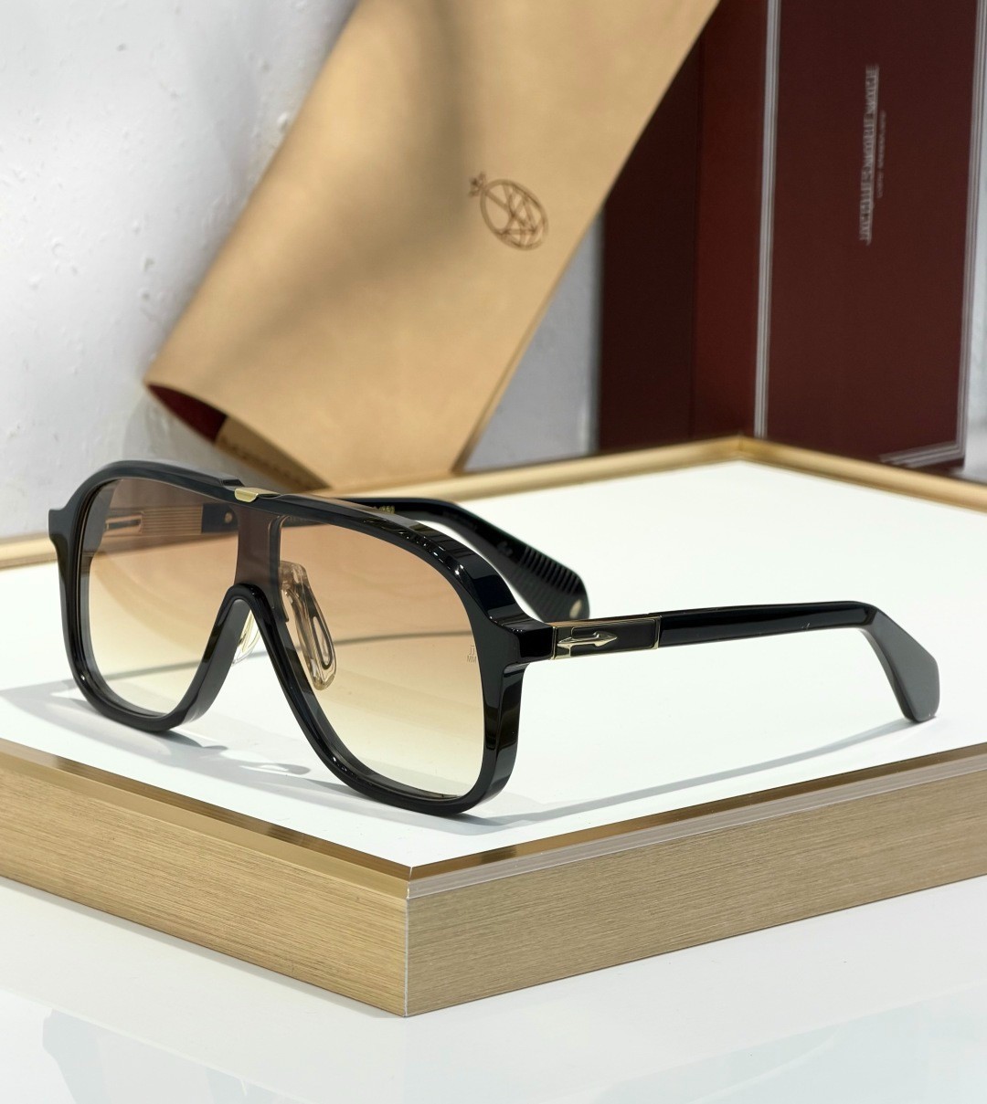 Jacques Marie Mage KUROKAWA Limited Edition Aviator Sunglasses Size 129