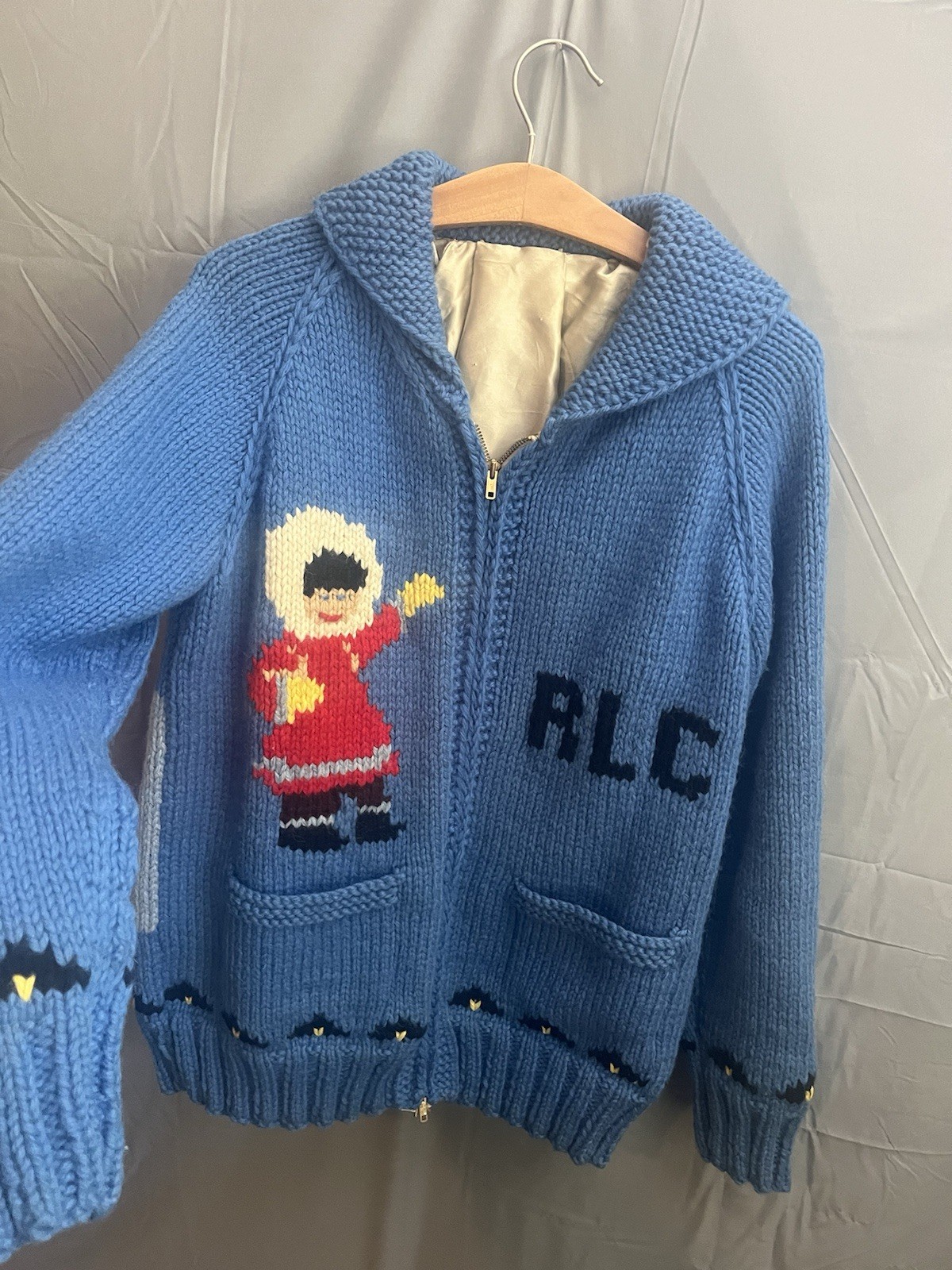 1950s True Vintage Custom Homemade Double Zip Lined Eskimo Native Cowichan Talon