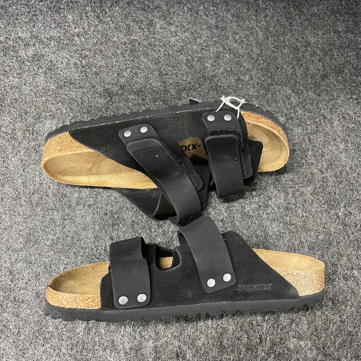BIRKENSTOCK Uji Nubuck Suede/Leather Sandals Unisex Size M4/W6