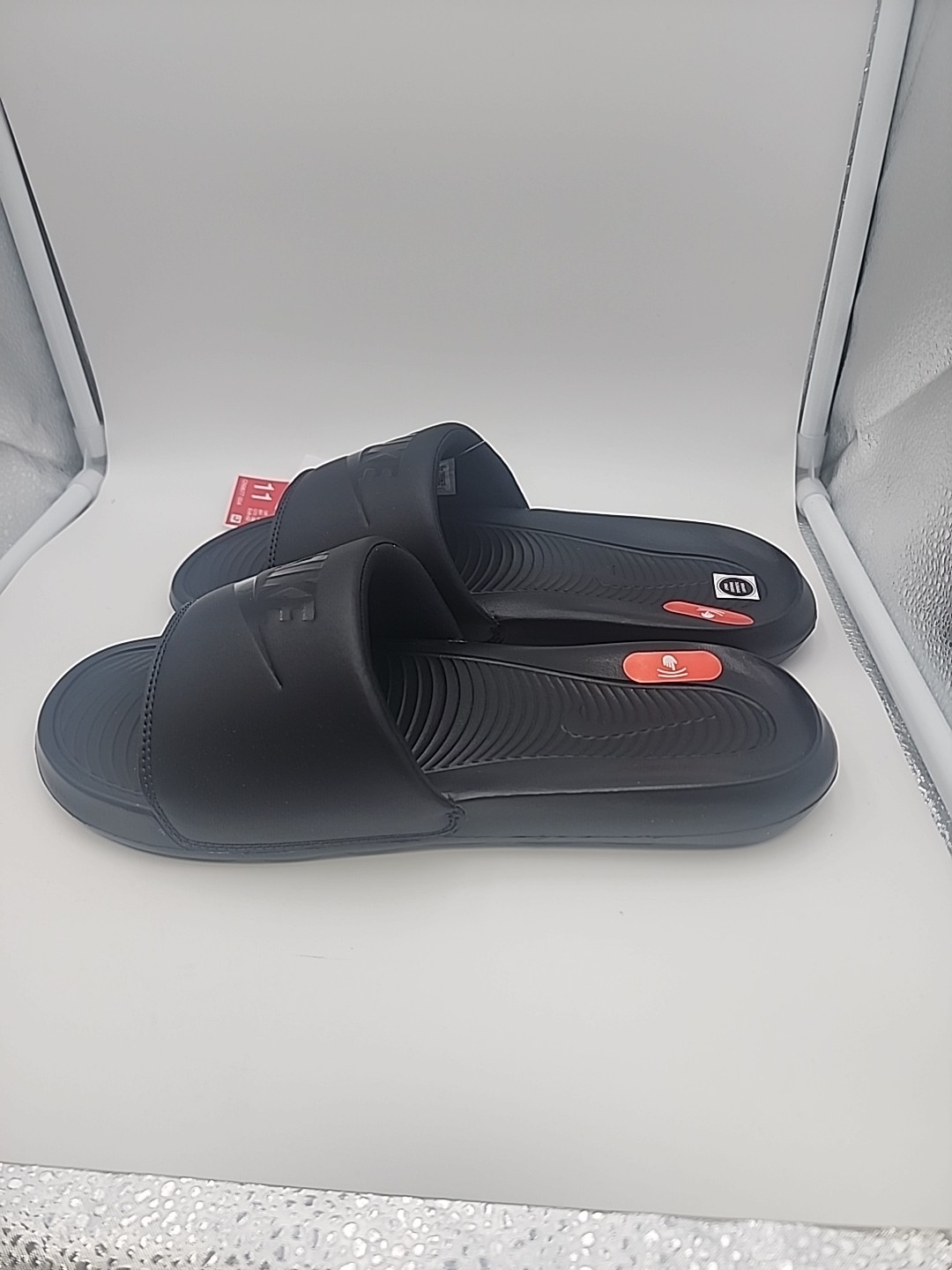 W Nike Victori One Slide Black/black/black Size 11