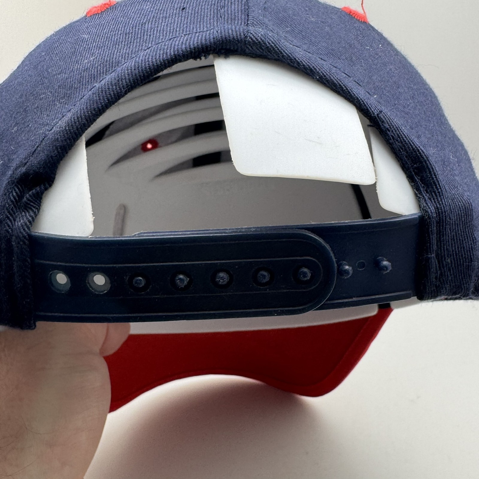 Australia Kangaroo Embroidered Baseball Cap Hat Navy Red Snapback One Size