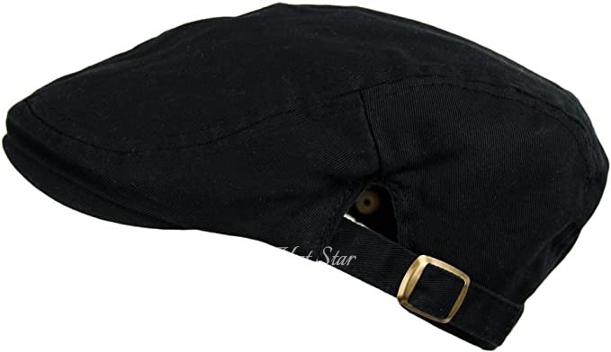 WF Washed Cotton Gatsby Cap Mens Ivy Hat Golf Driving Summer Flat Cabbie Newsboy