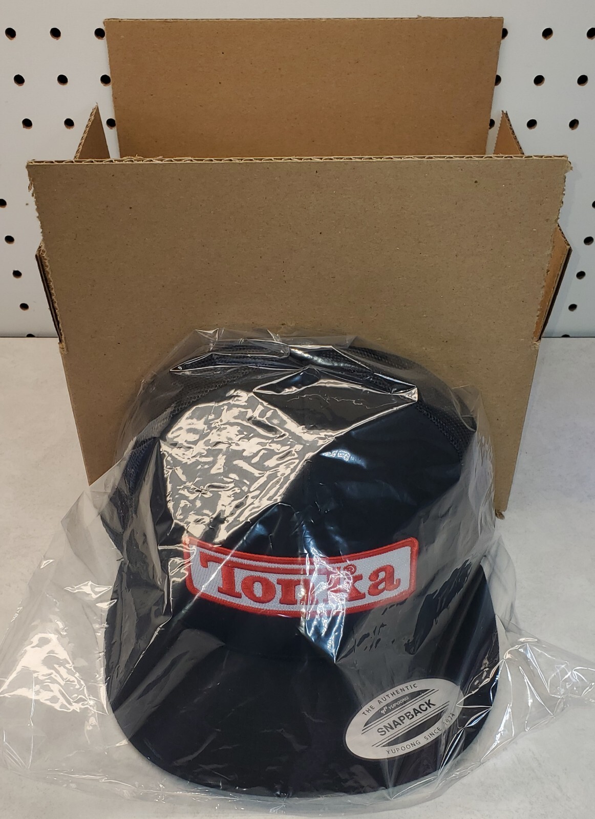 Tonka Patch Yupoong Trucker Hat / YP Classics 6006 Black/Black